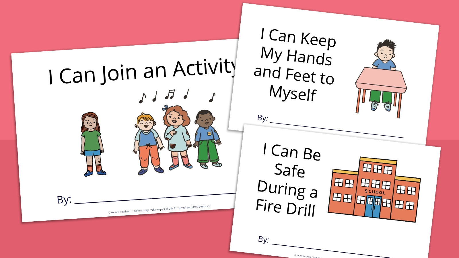 free printable social story template