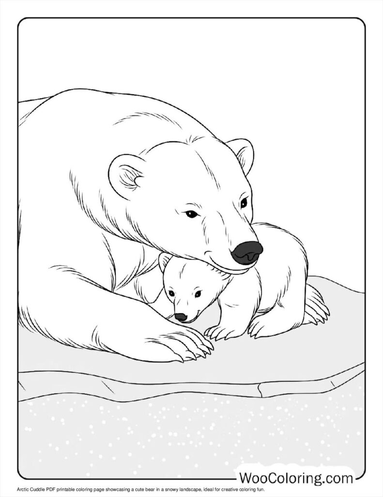 coloring pages of bears