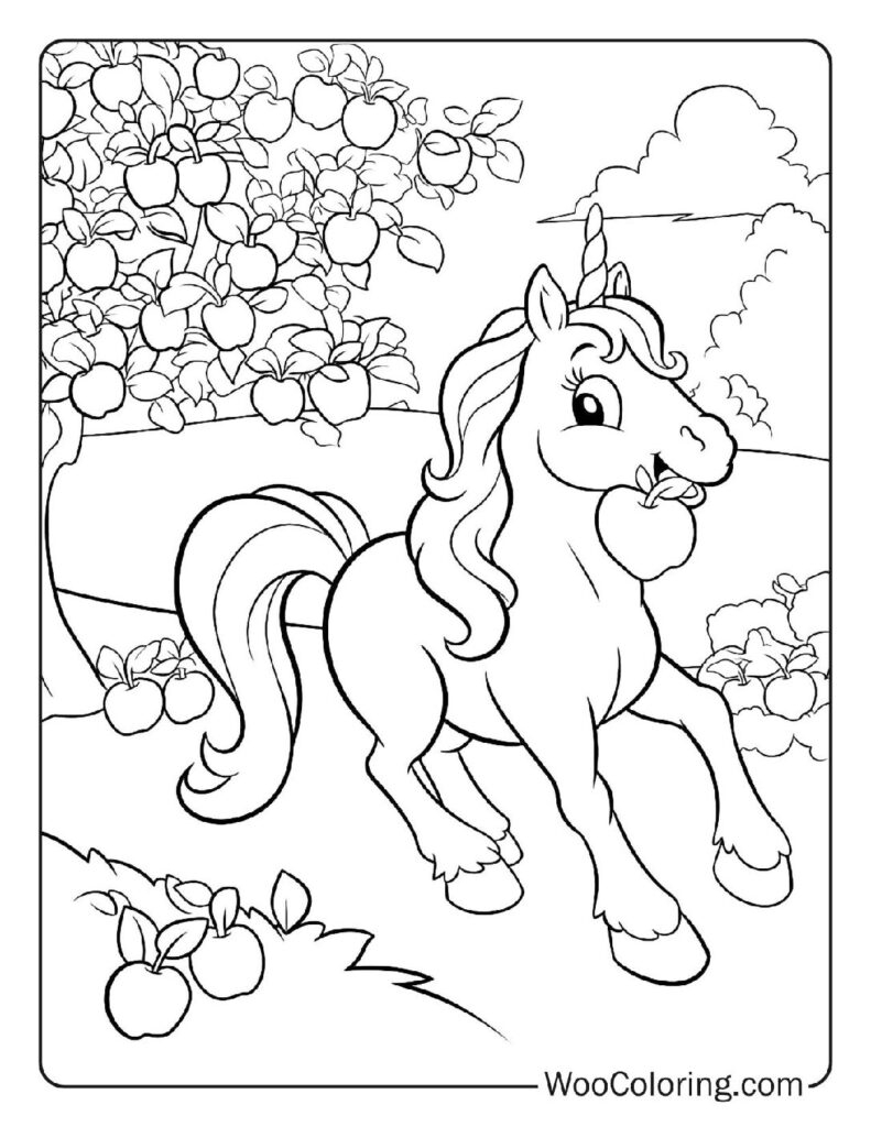 unicorn coloring pages to print