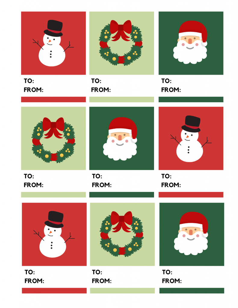 101 Free Printable Christmas Tags You Can Print At Home 2026 So Festive 
