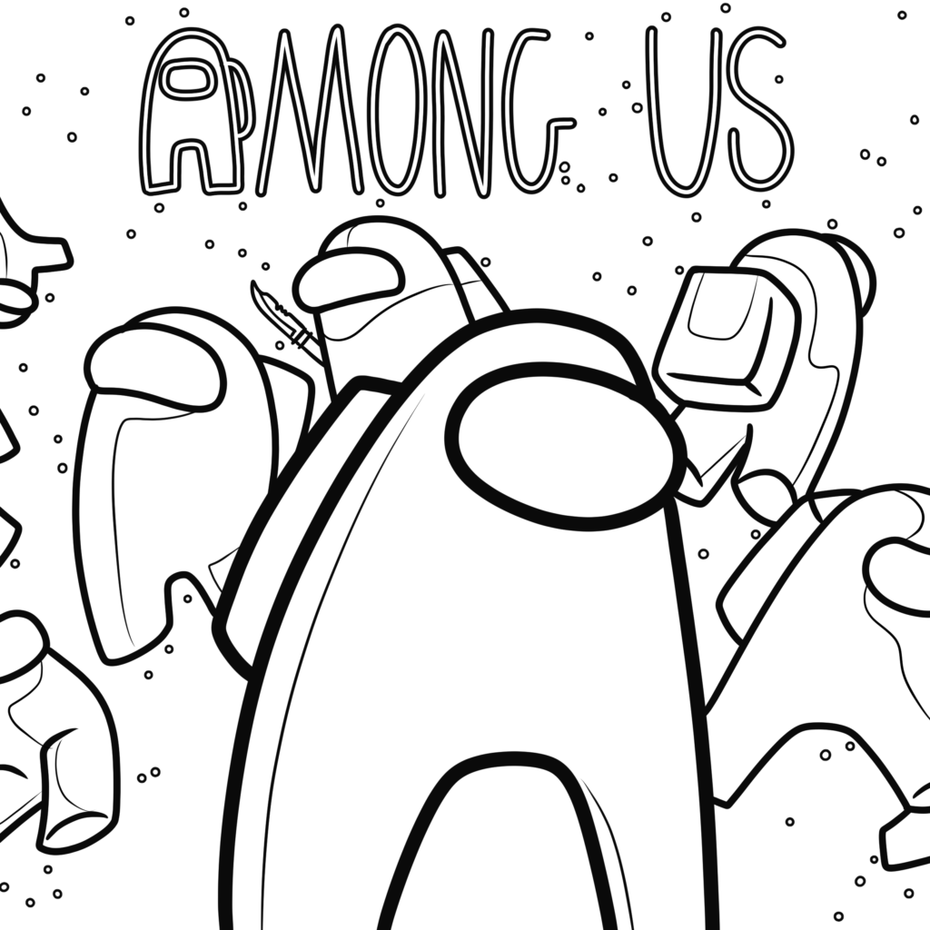 11 Among Us Coloring Pages Free And Printable 11 Among Us Coloring Pages Free And Printable