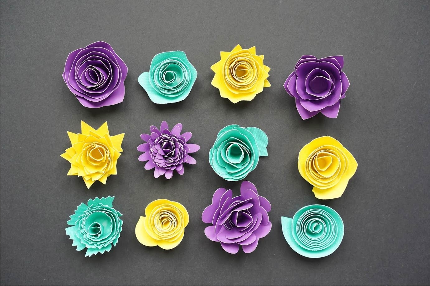 printable cricut flower template