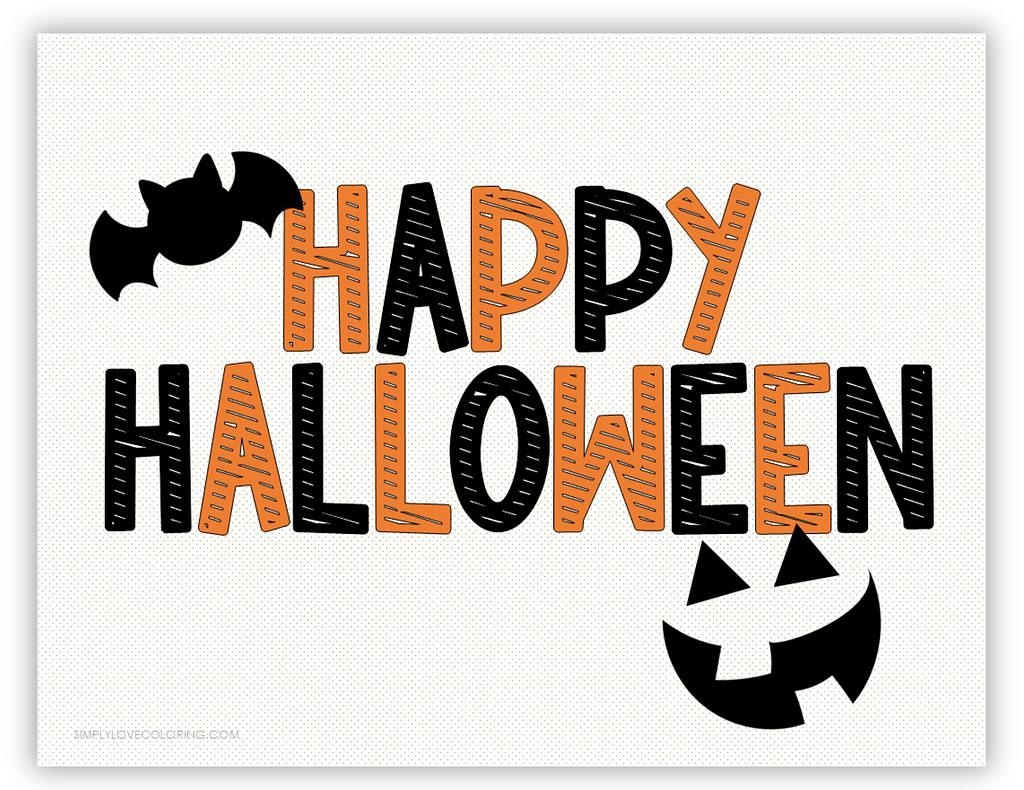 halloween printable decorations