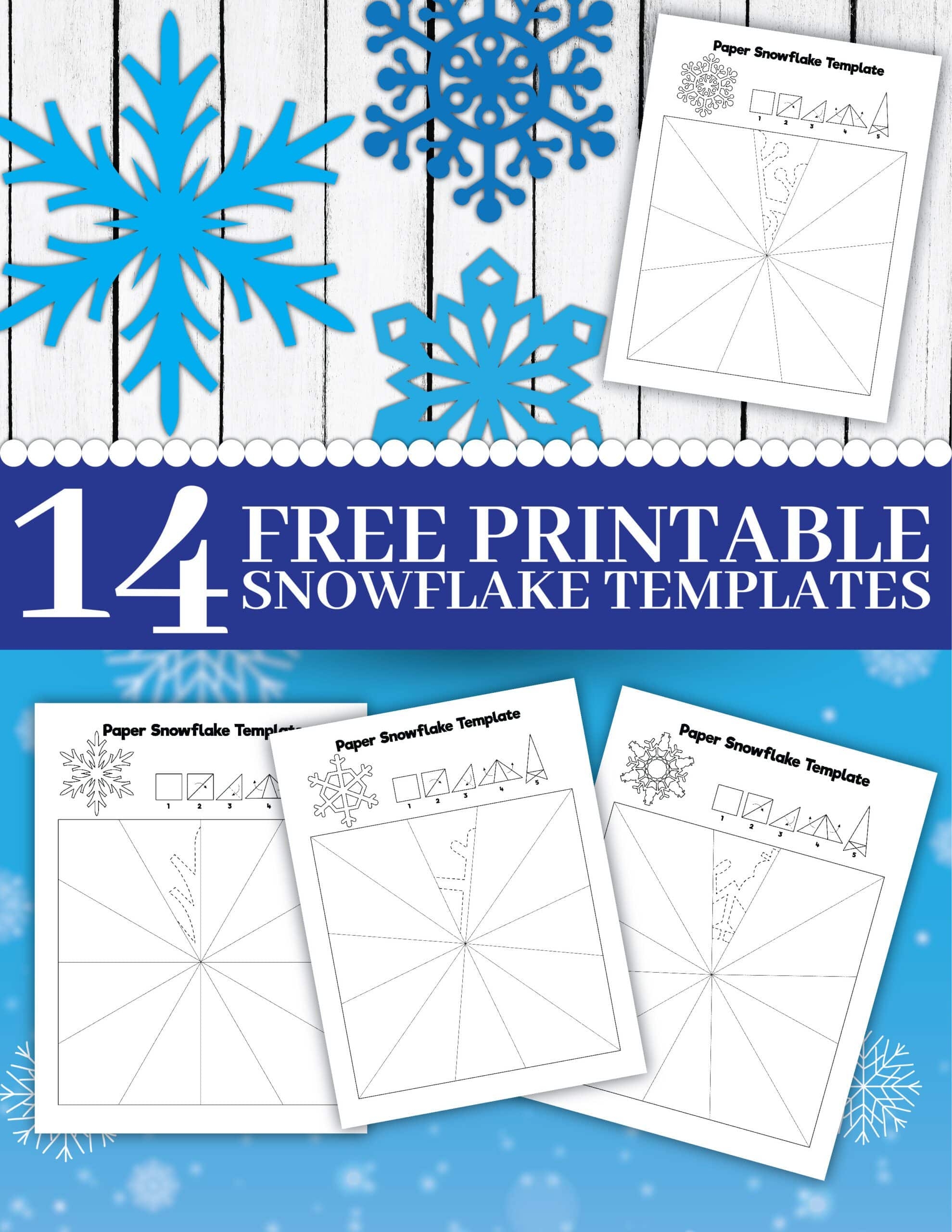 paper snowflake printable templates