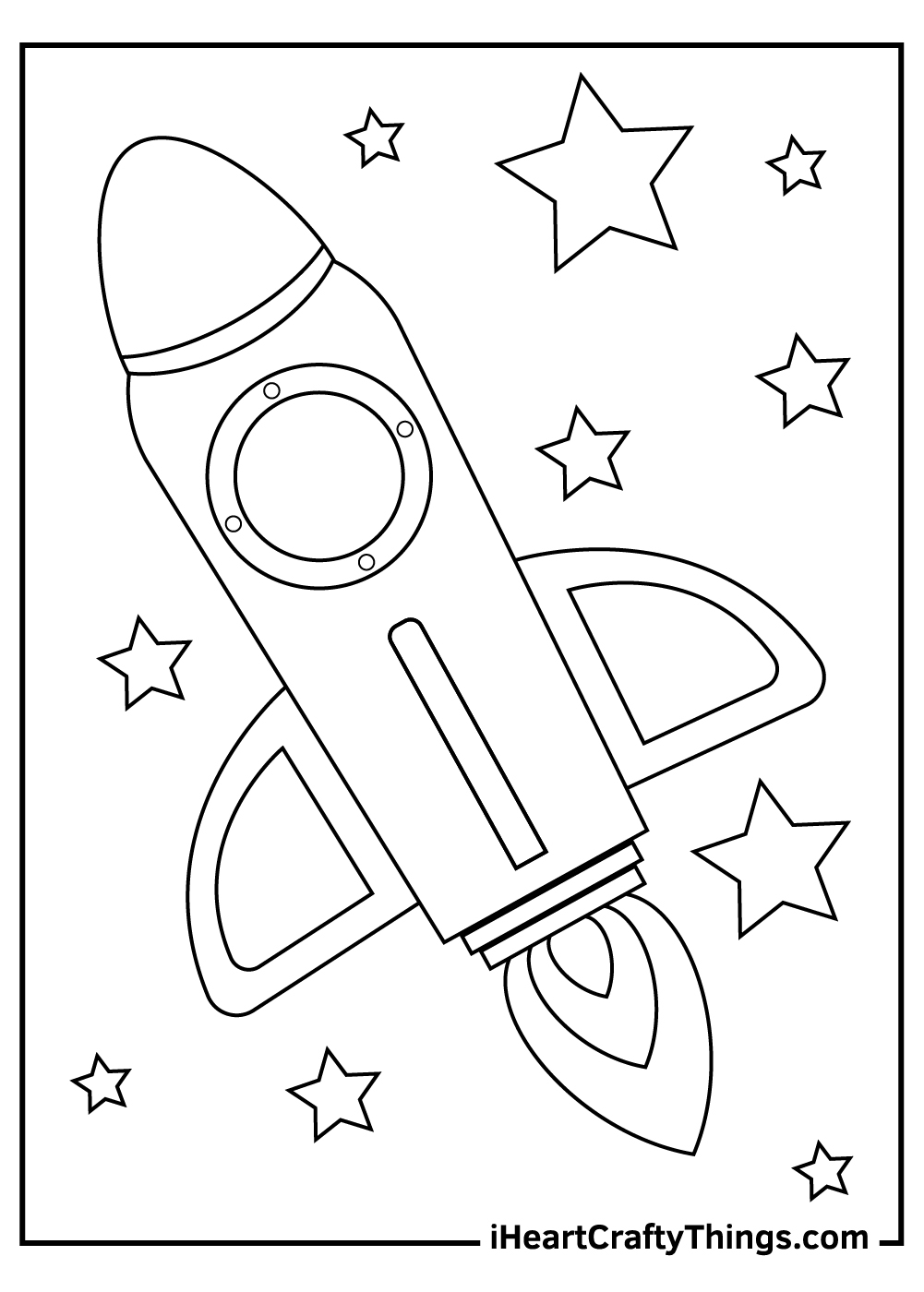 15 Spaceship Coloring Pages 100 Free Printables 
