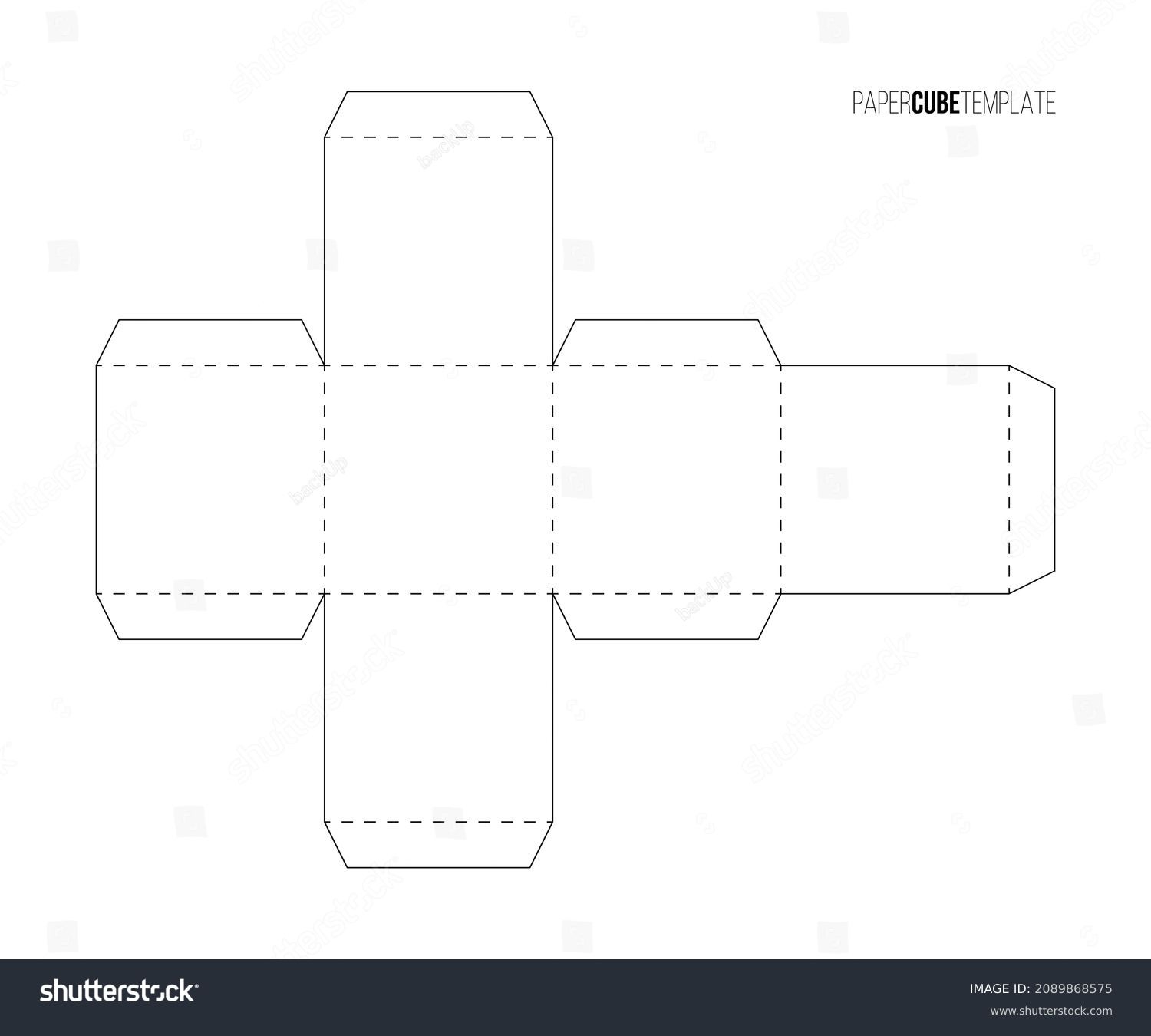 paper box template printable