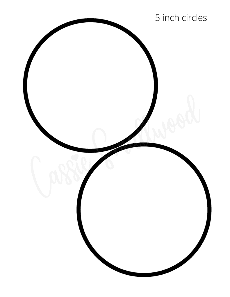 circle templates printable free