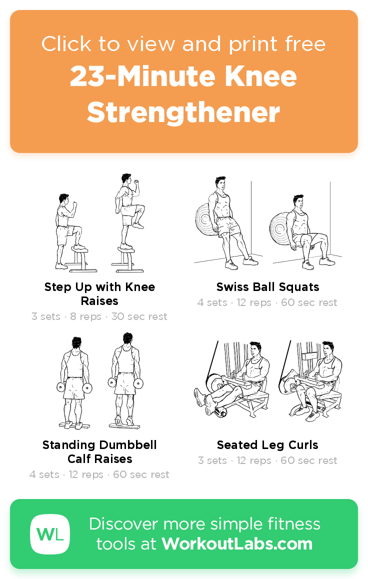printable knee strengthening exercises pdf