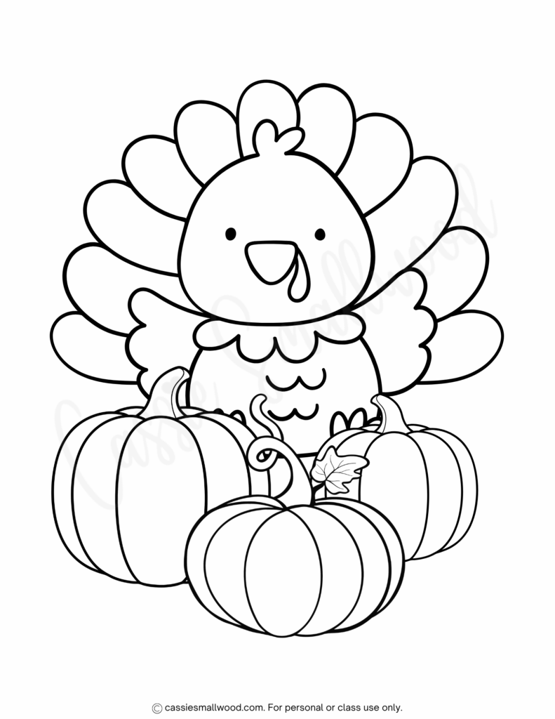 turkey coloring pages printable