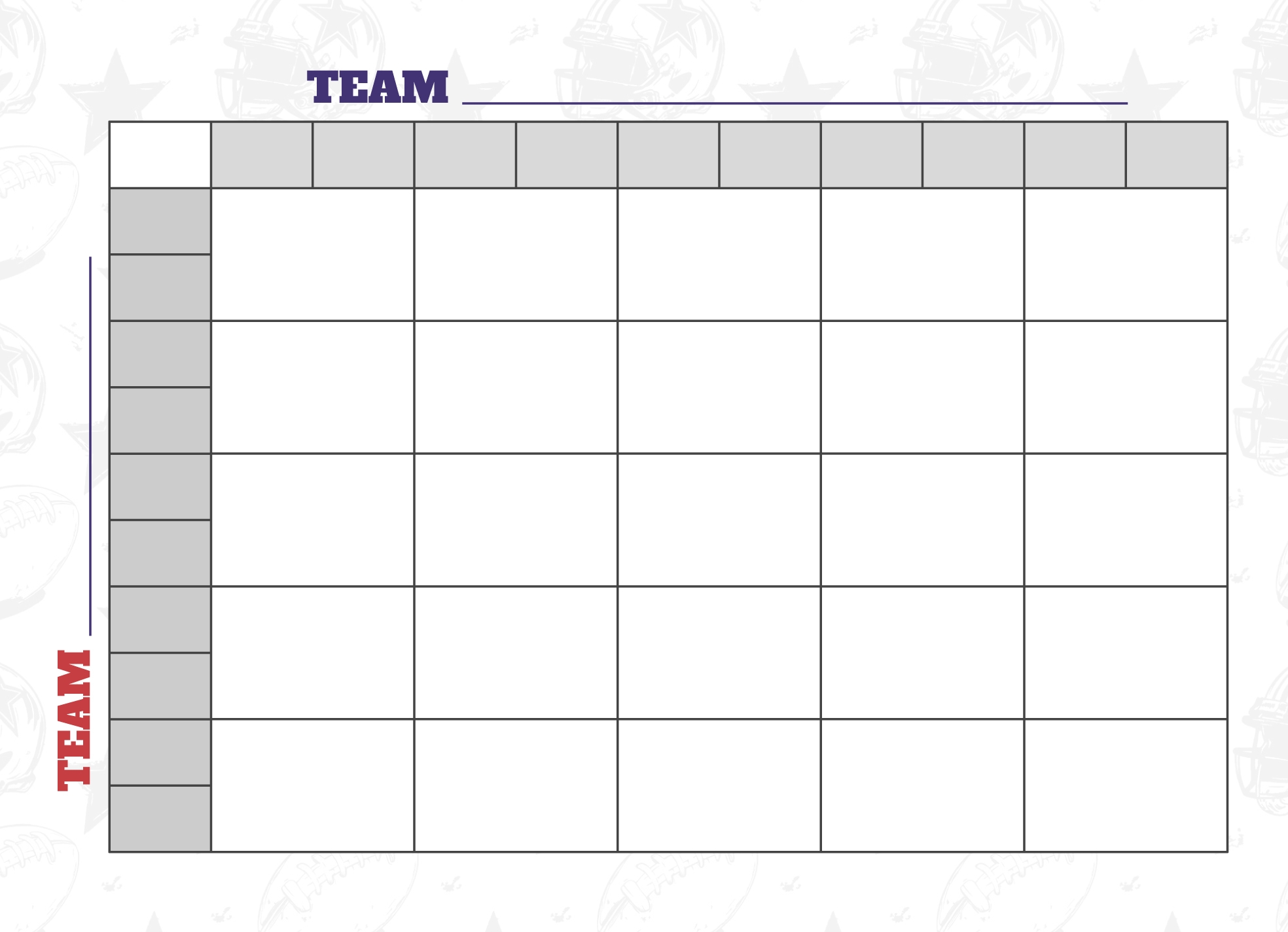 free printable football squares pdf
