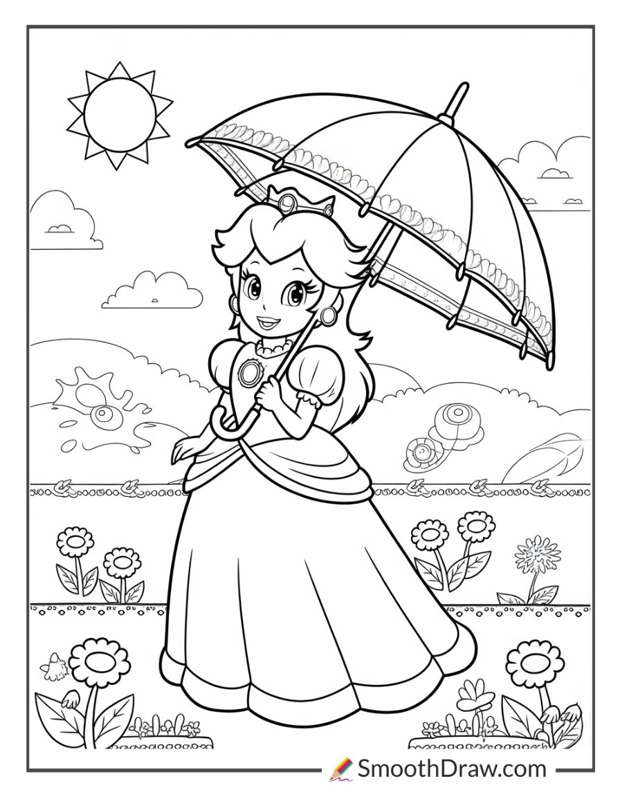 mario brothers printable coloring sheets