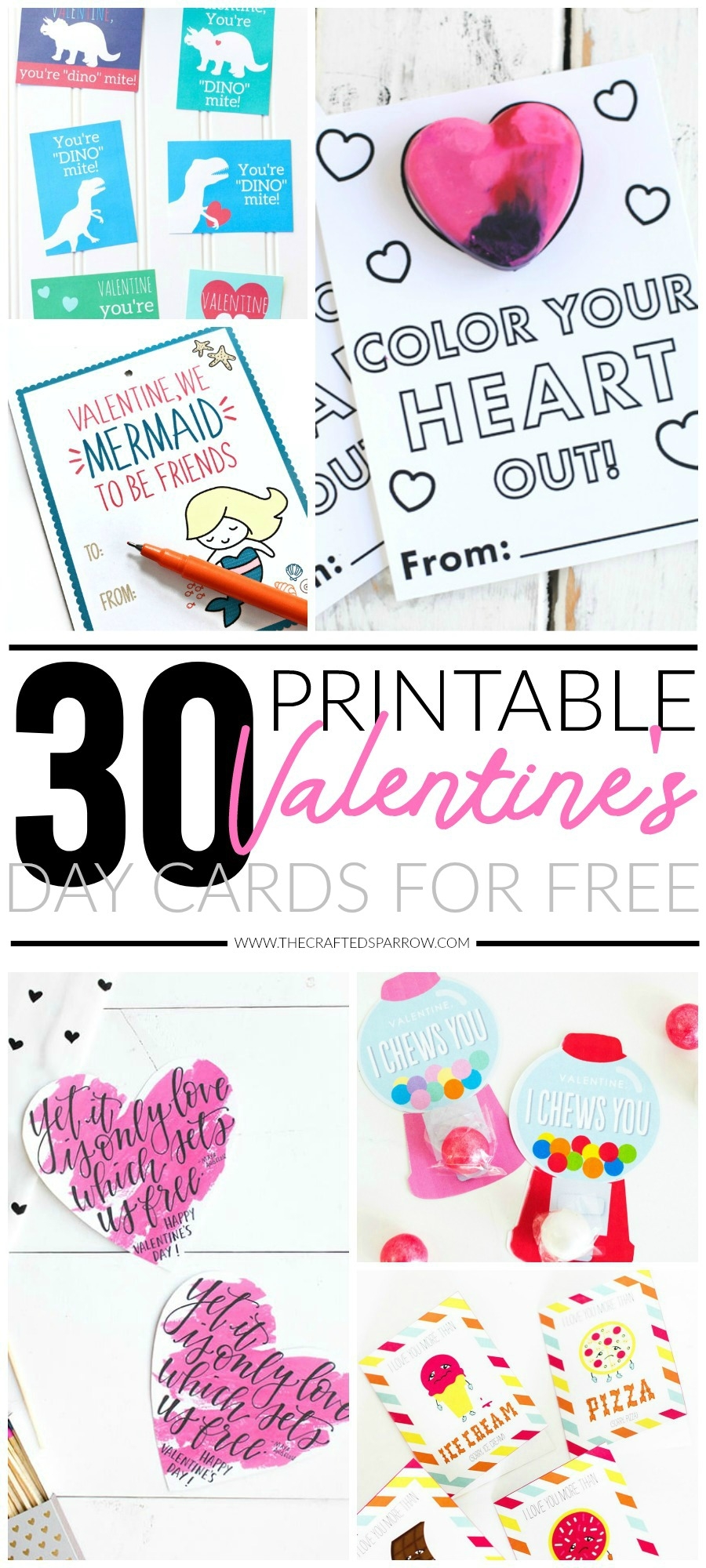valentine cards printable