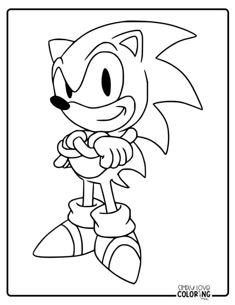 cartoon character pictures to color
