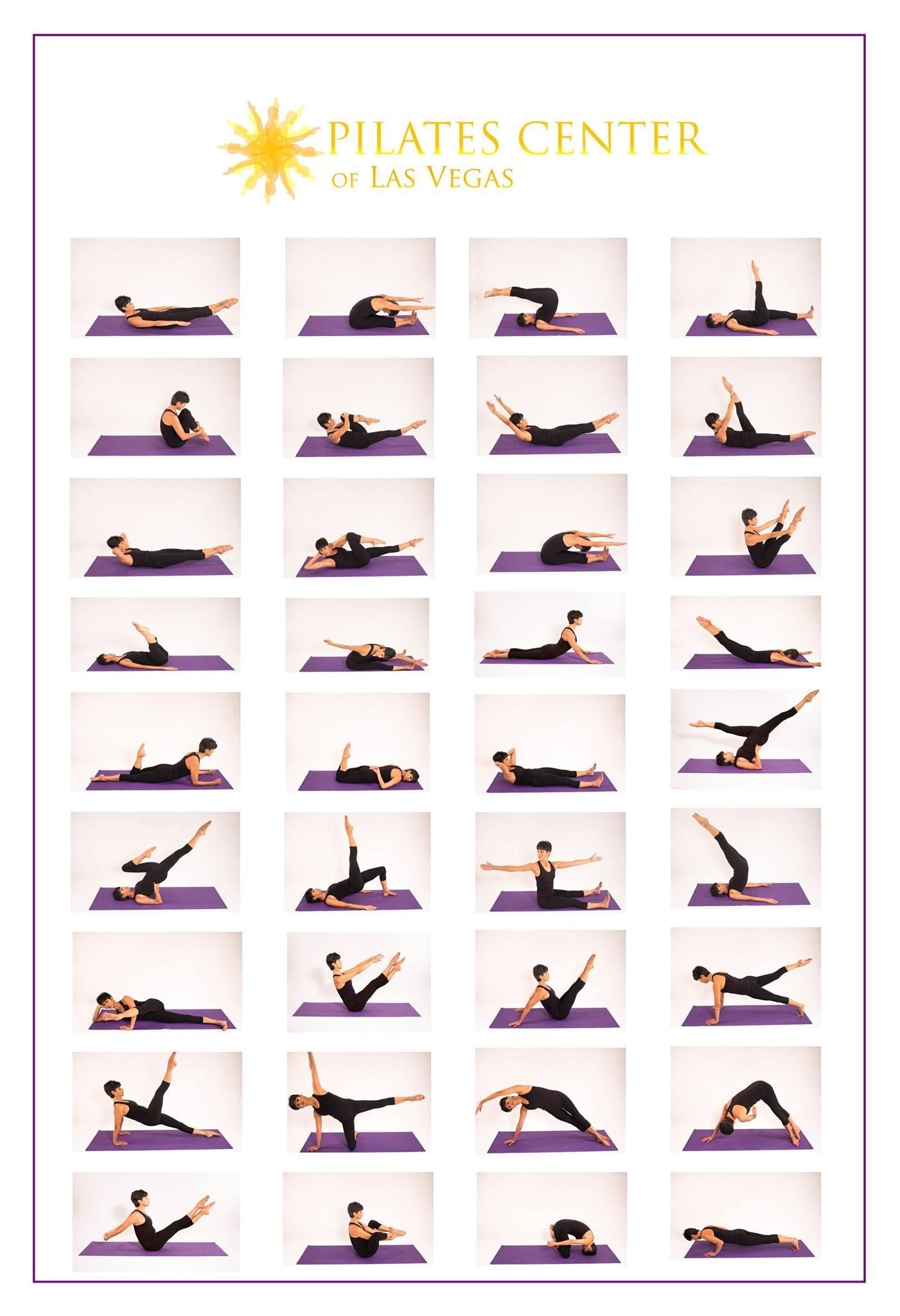 34 Pilates Mat Exercises Pdf For Beginners Matt Pilates Workout Sequence Beginner Mat Pilates