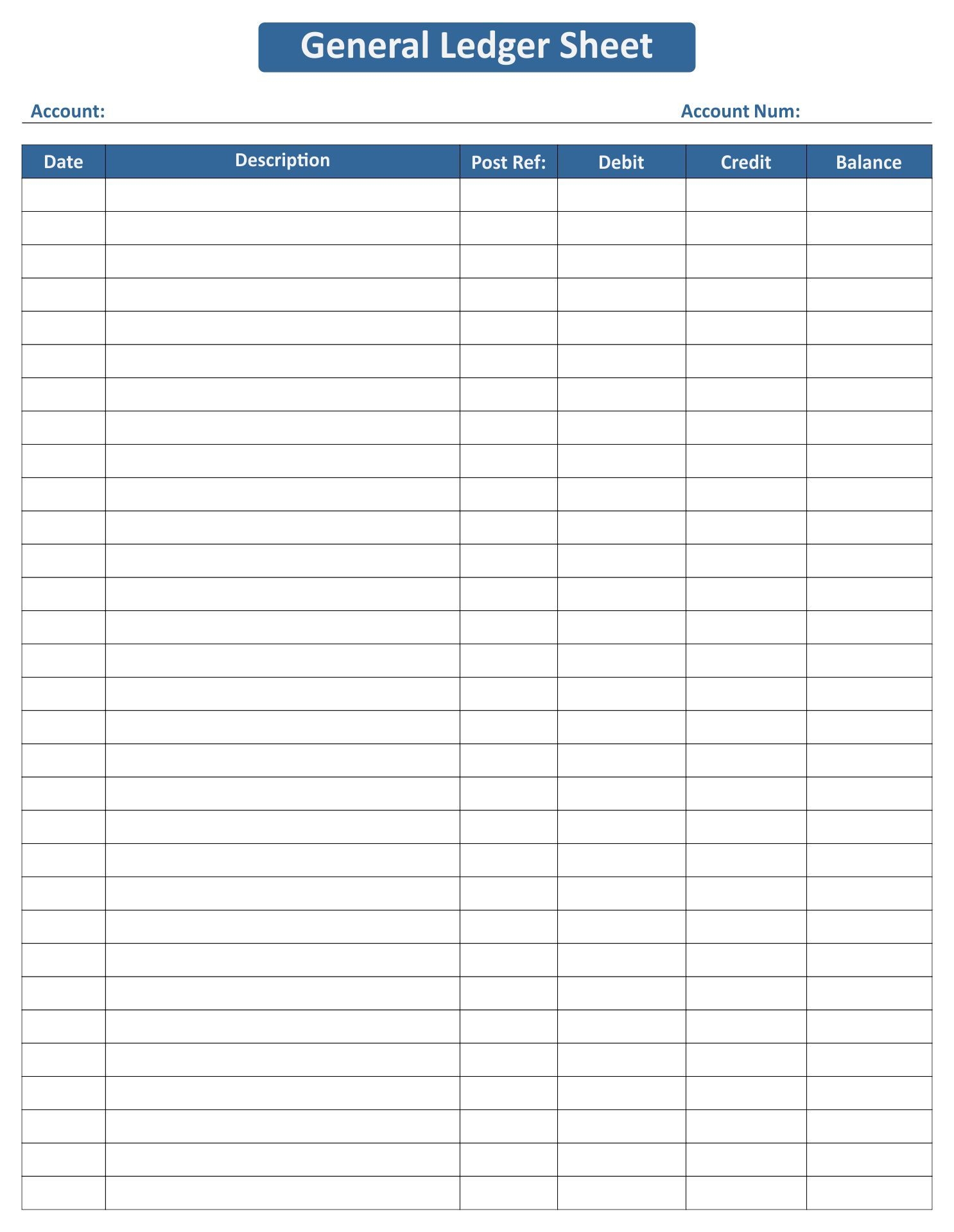 free printable ledger sheets pdf