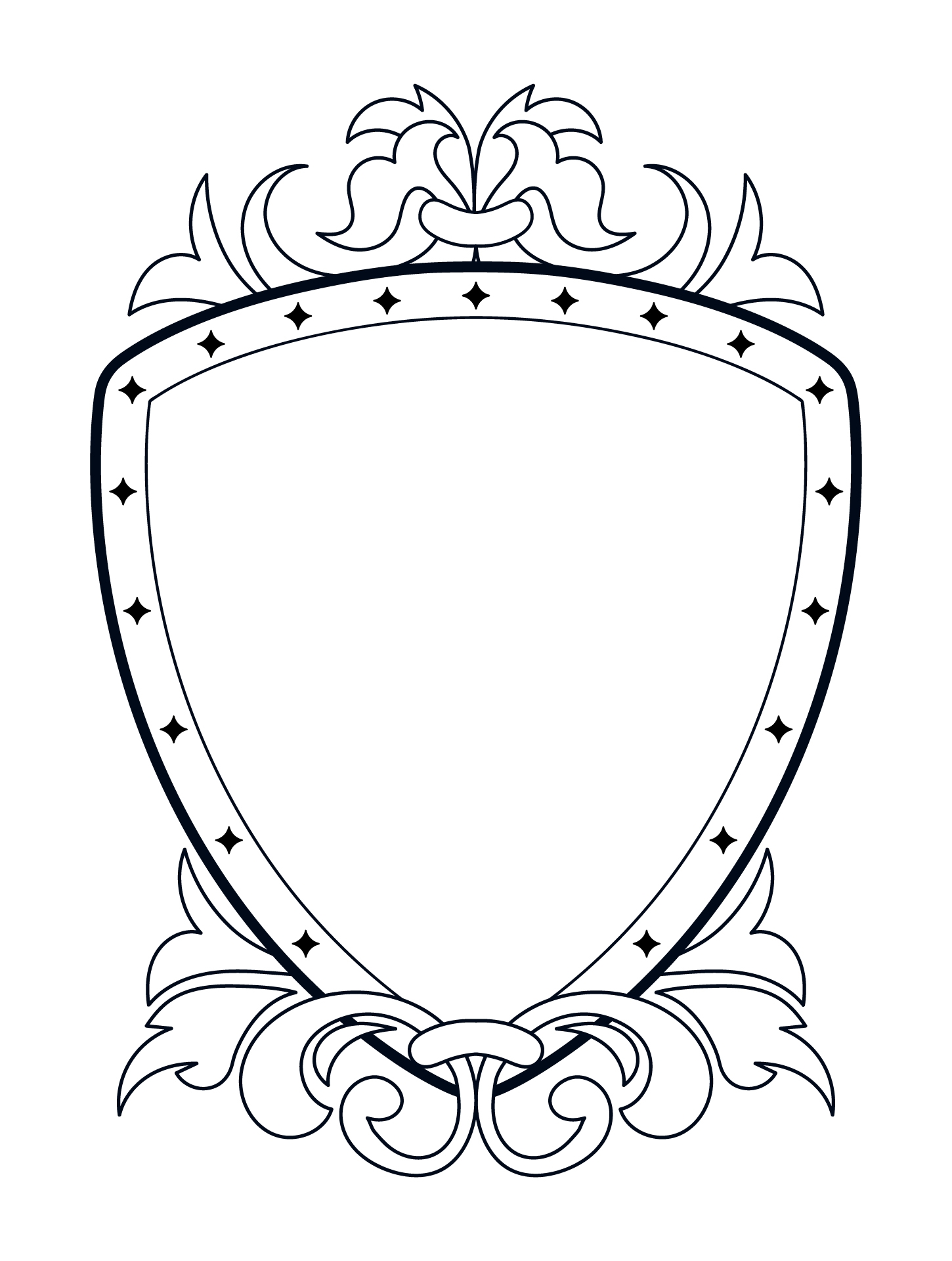 4 Best Printable Family Crest Shield