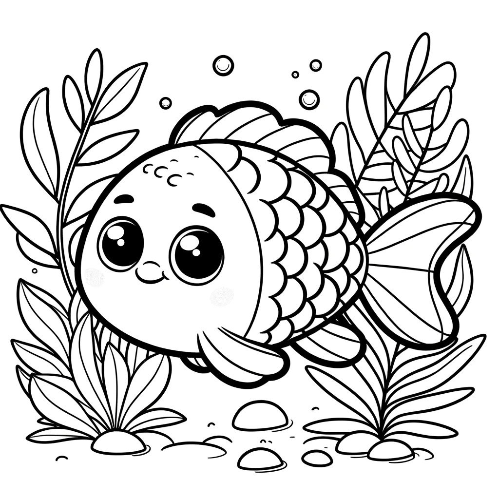 4 Page Bundle Fish Coloring Page Colorful Fish Coloring Page Sea Fish Coloring Page Animal Coloring Page Etsy New Zealand