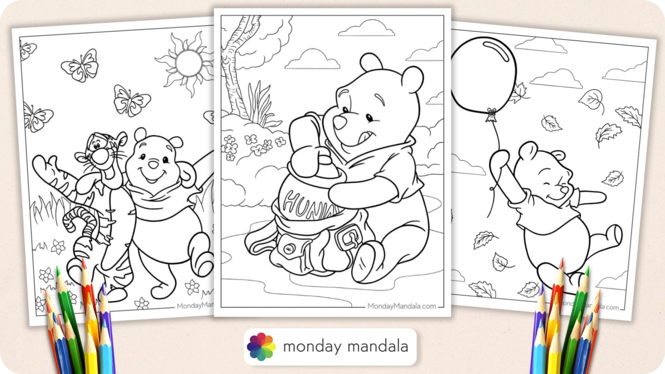 winnie the pooh free printables pdf