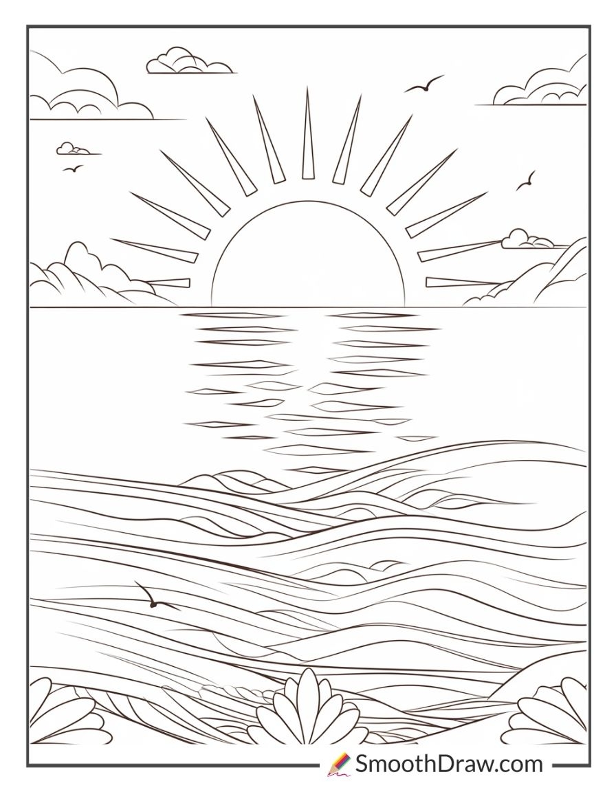 45 Beach Coloring Pages Free PDFs Smooth Draw 45 Beach Coloring Pages Free PDFs Smooth Draw