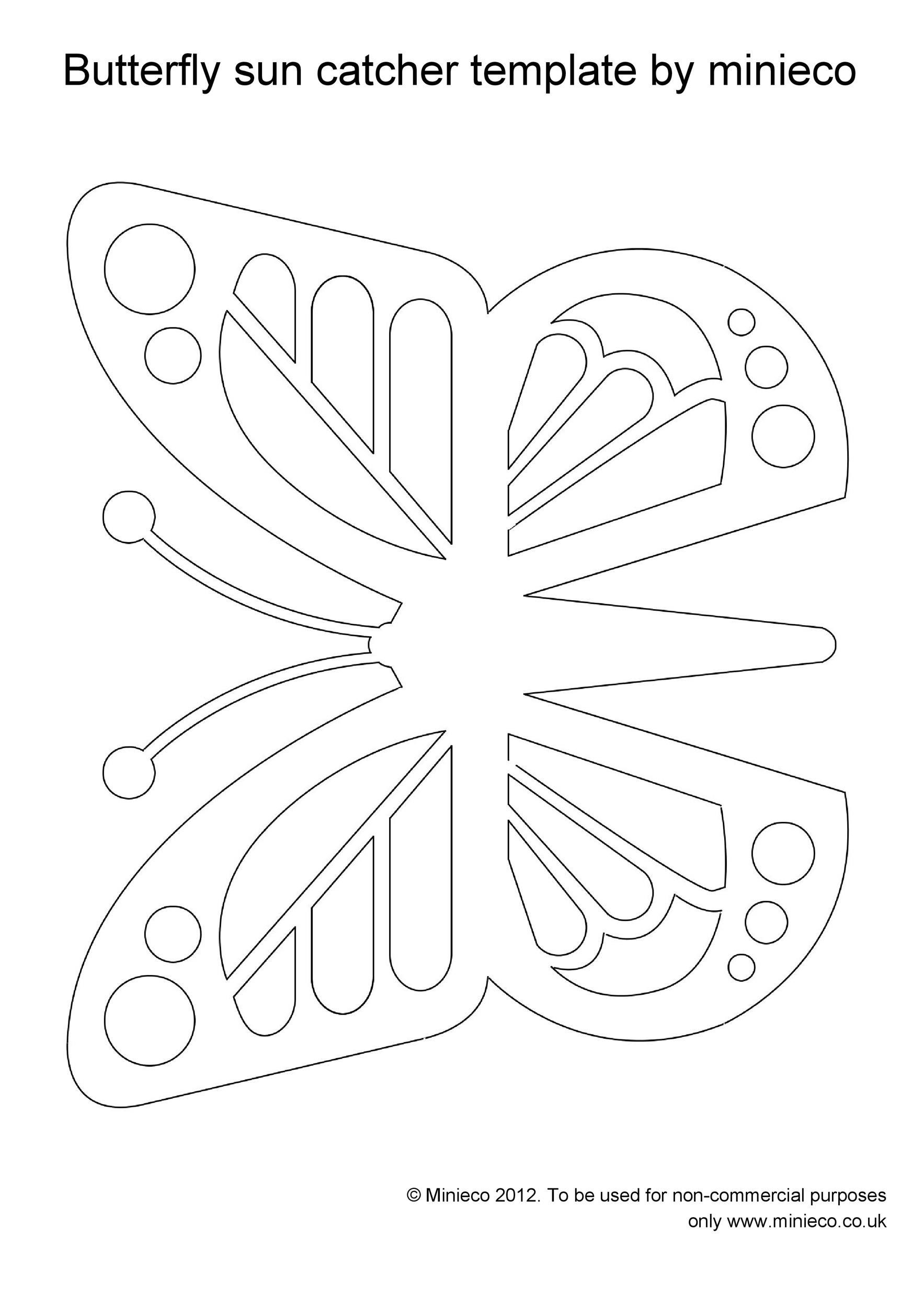free printable 3d butterfly template pdf