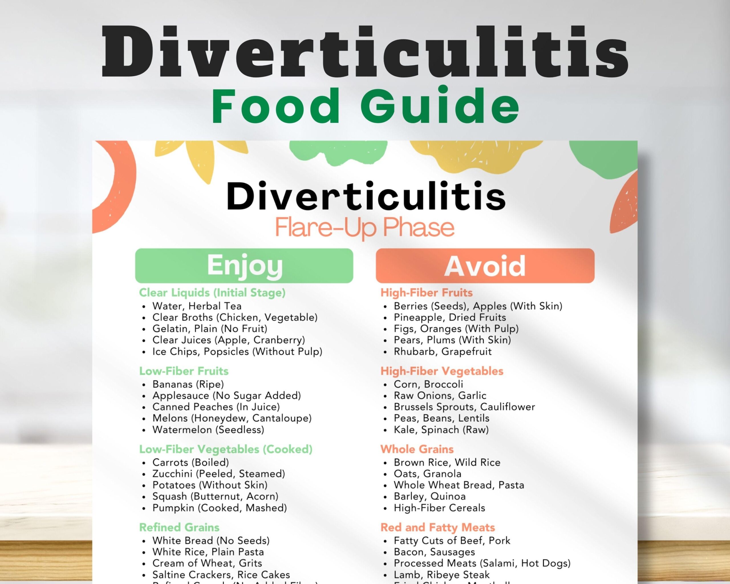 printable diverticulitis diet pdf