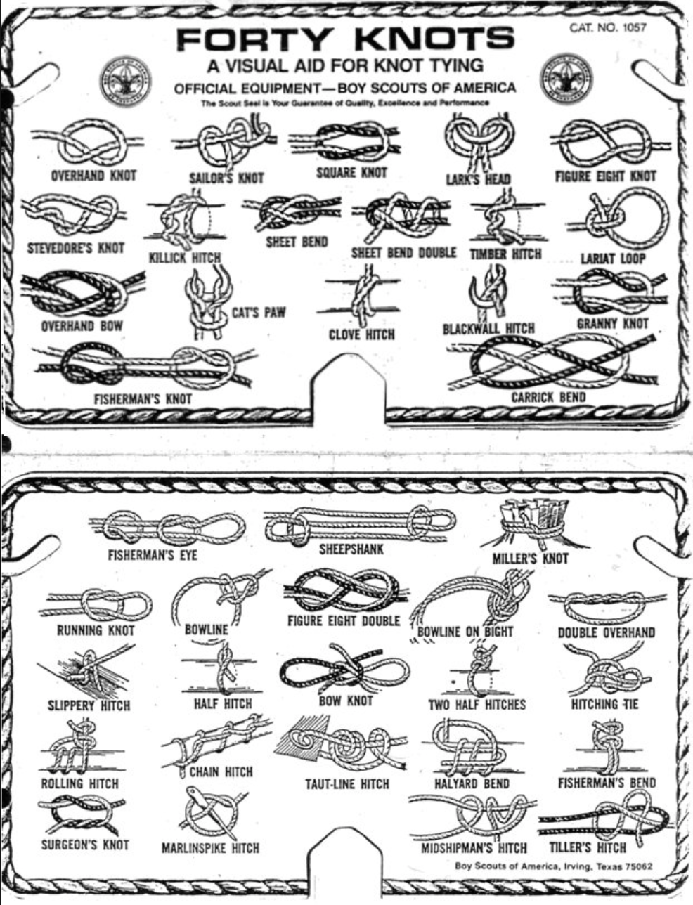 7 Knot Tying Guide Pdf Ideas Tie Knots Knots Overhand Knot