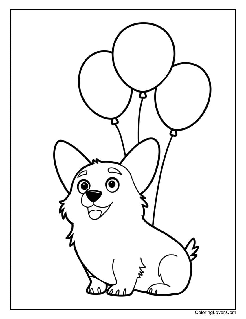 free printable dog coloring sheets