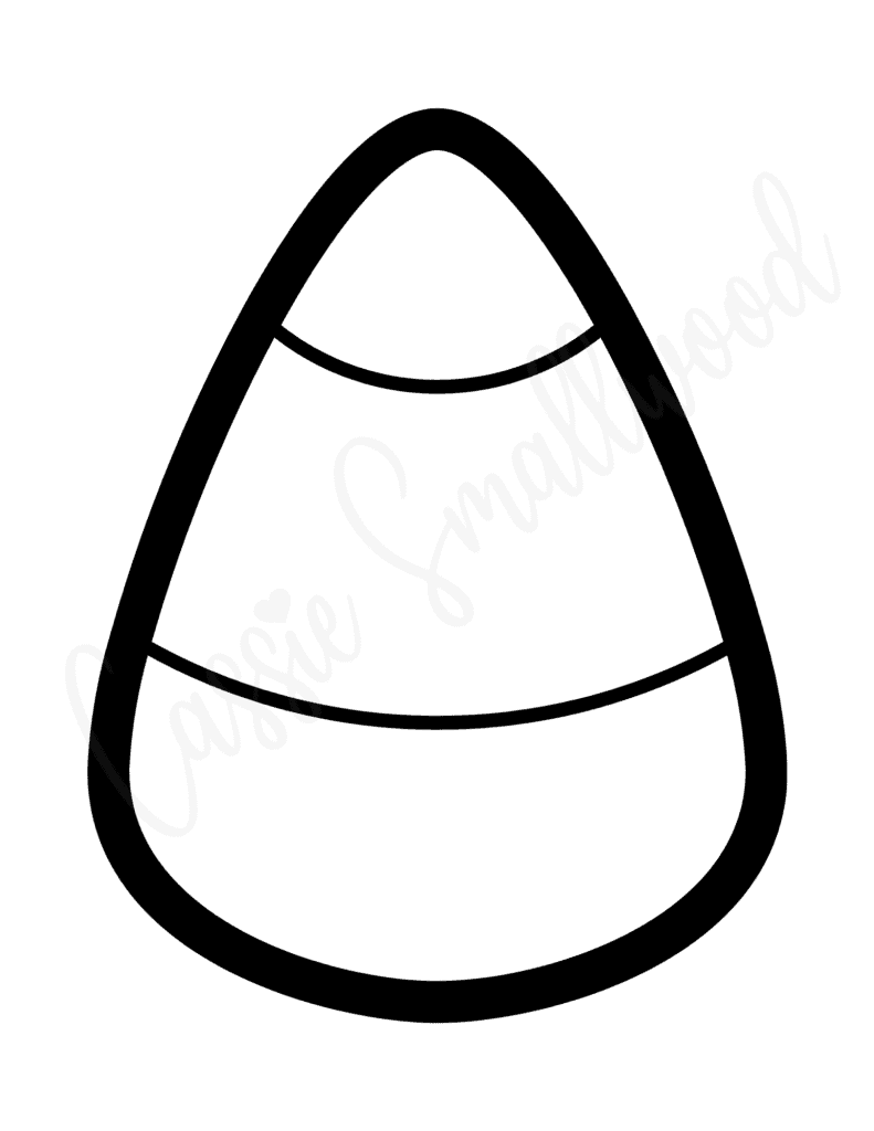 candy corn printable templates