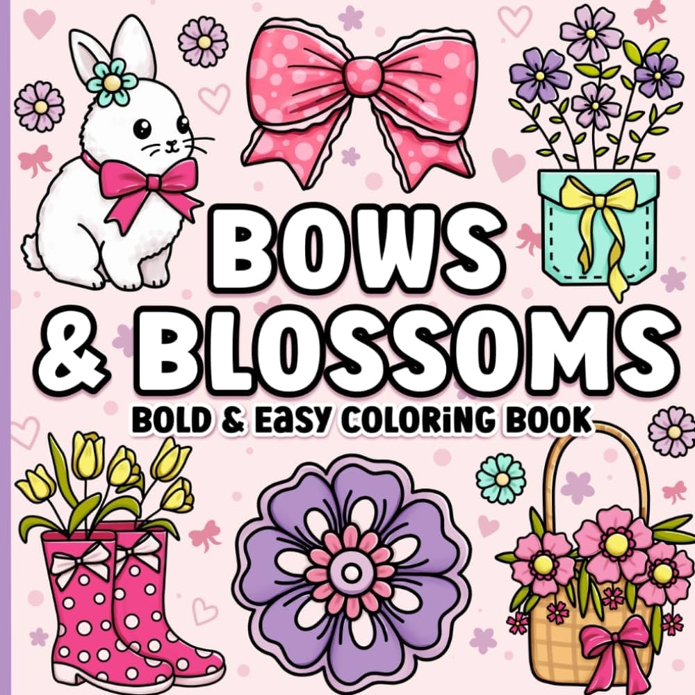 bold and easy coloring books