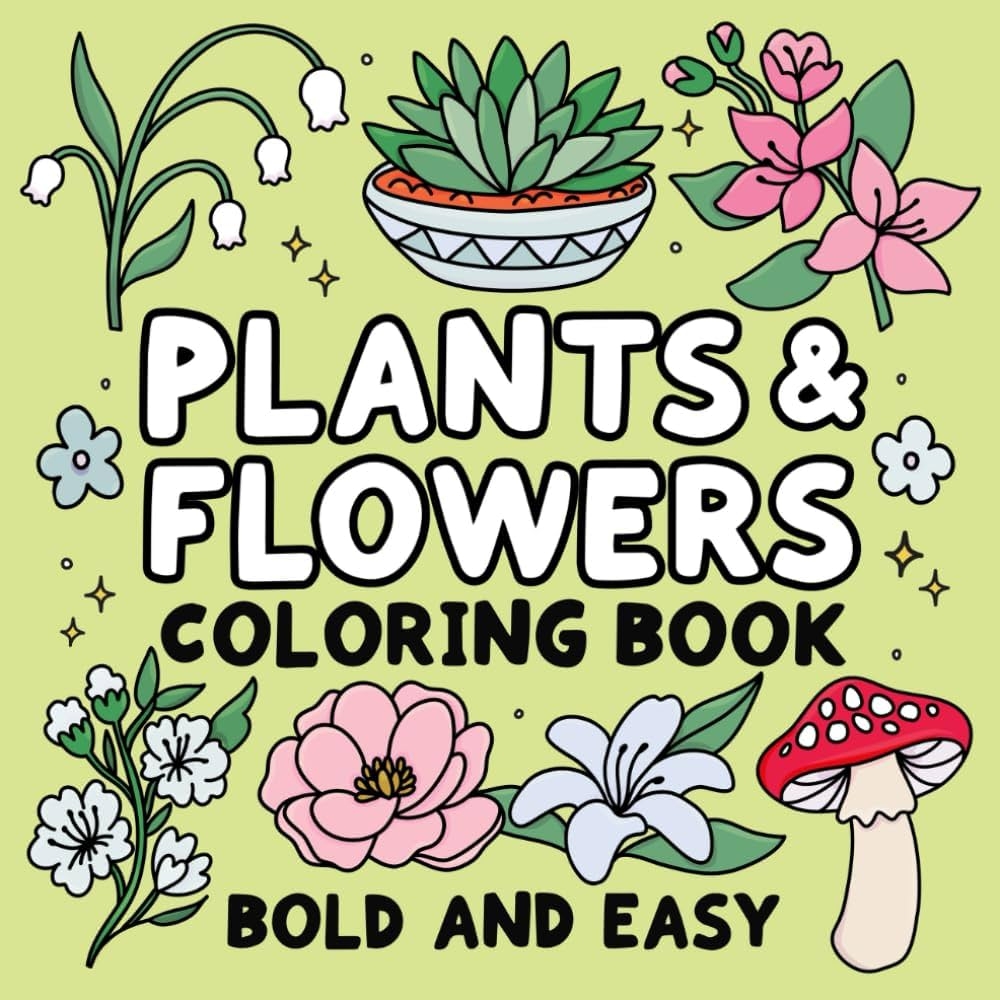 bold and easy coloring pages