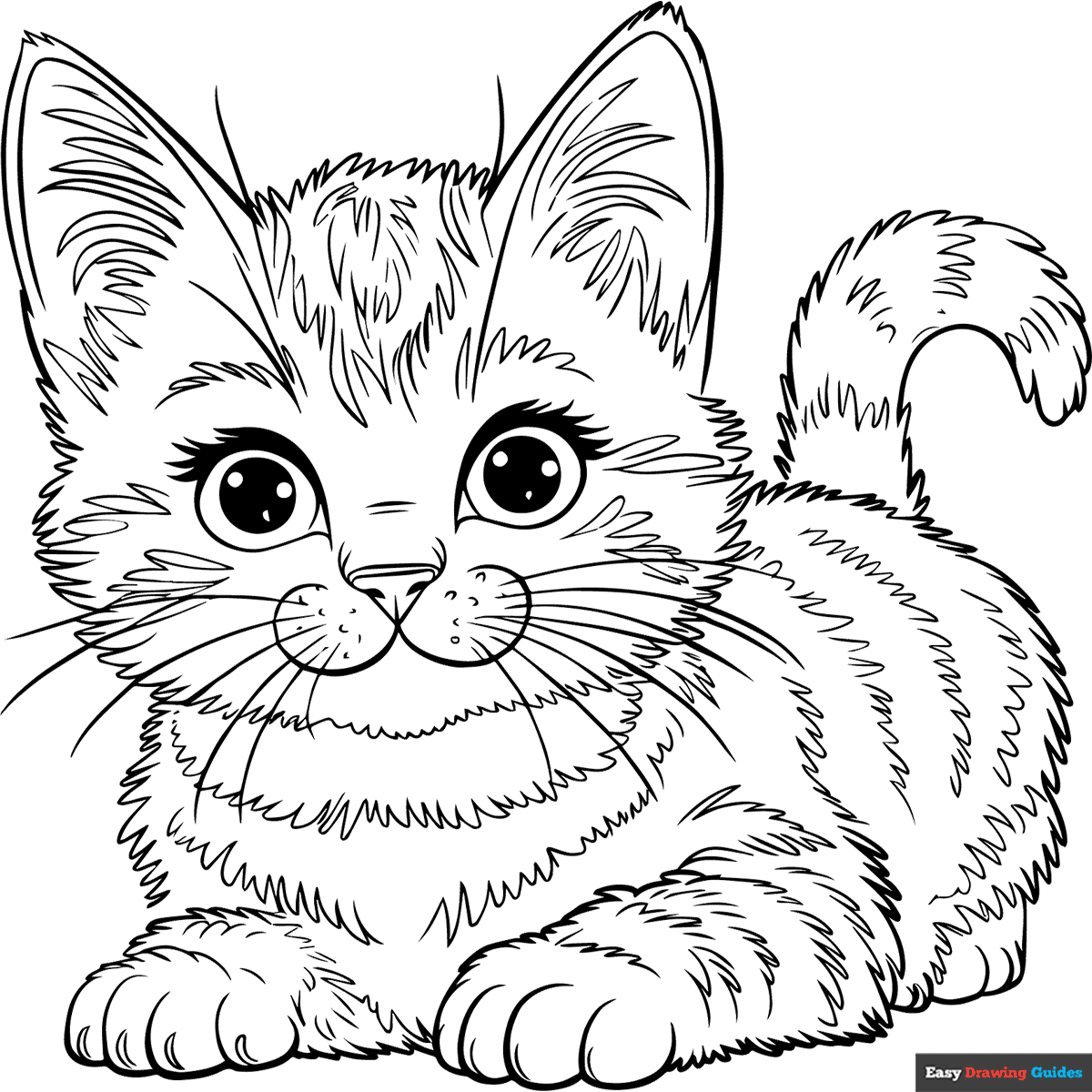 free printable coloring pages of cats