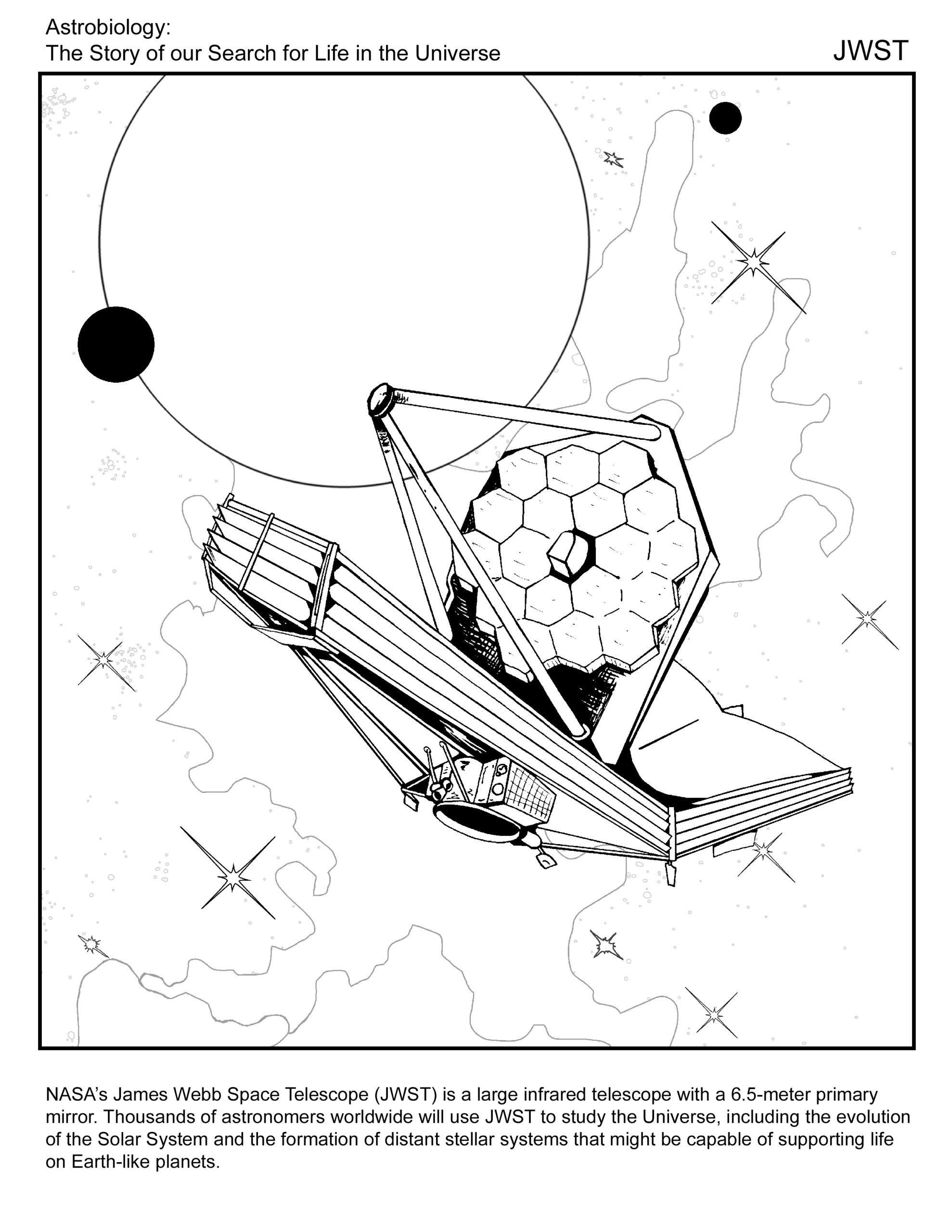 pdf coloring pages science