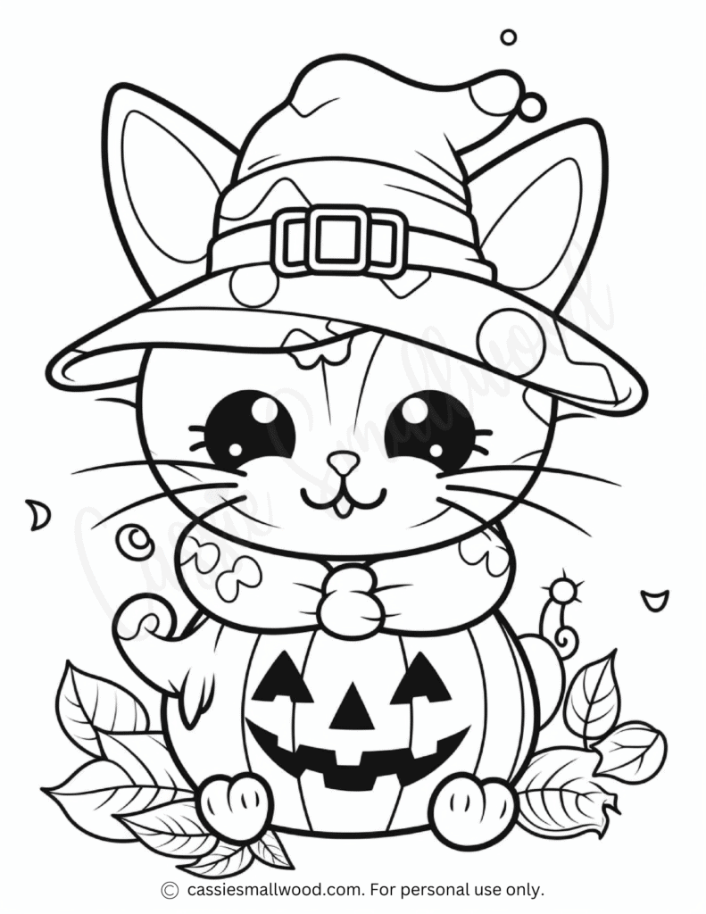 free printable halloween coloring pages
