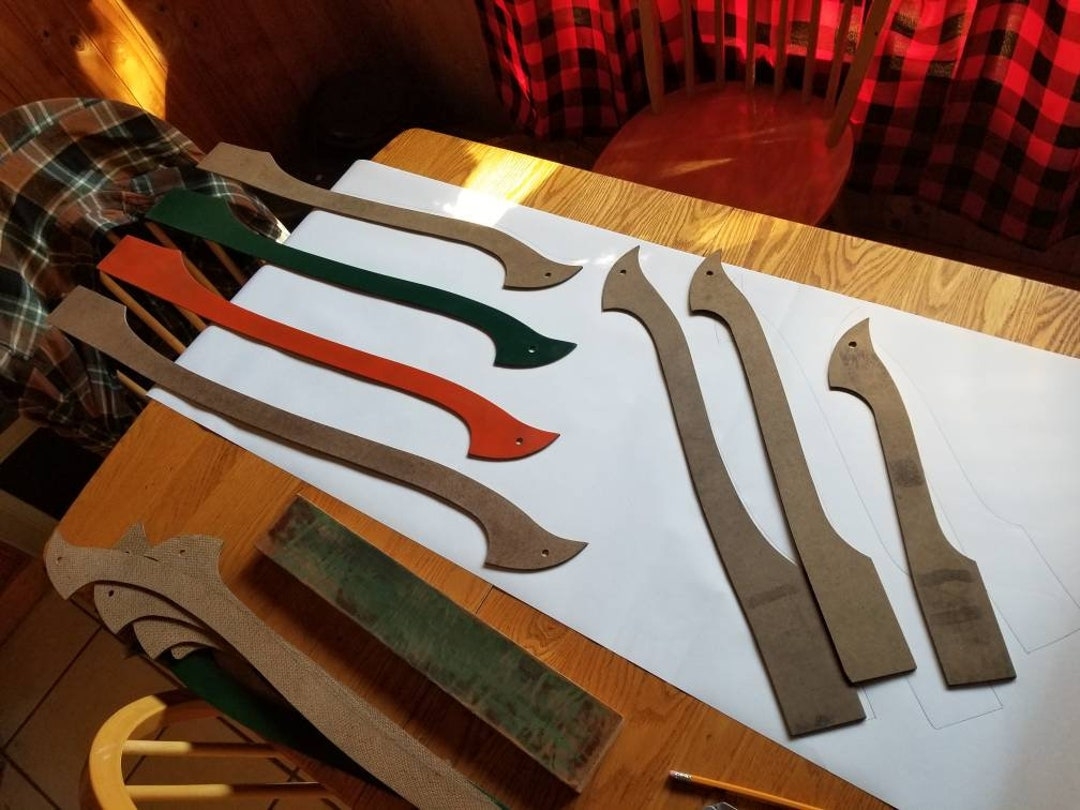 printable axe handle template