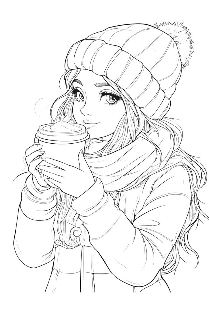 cute coloring pages for girls