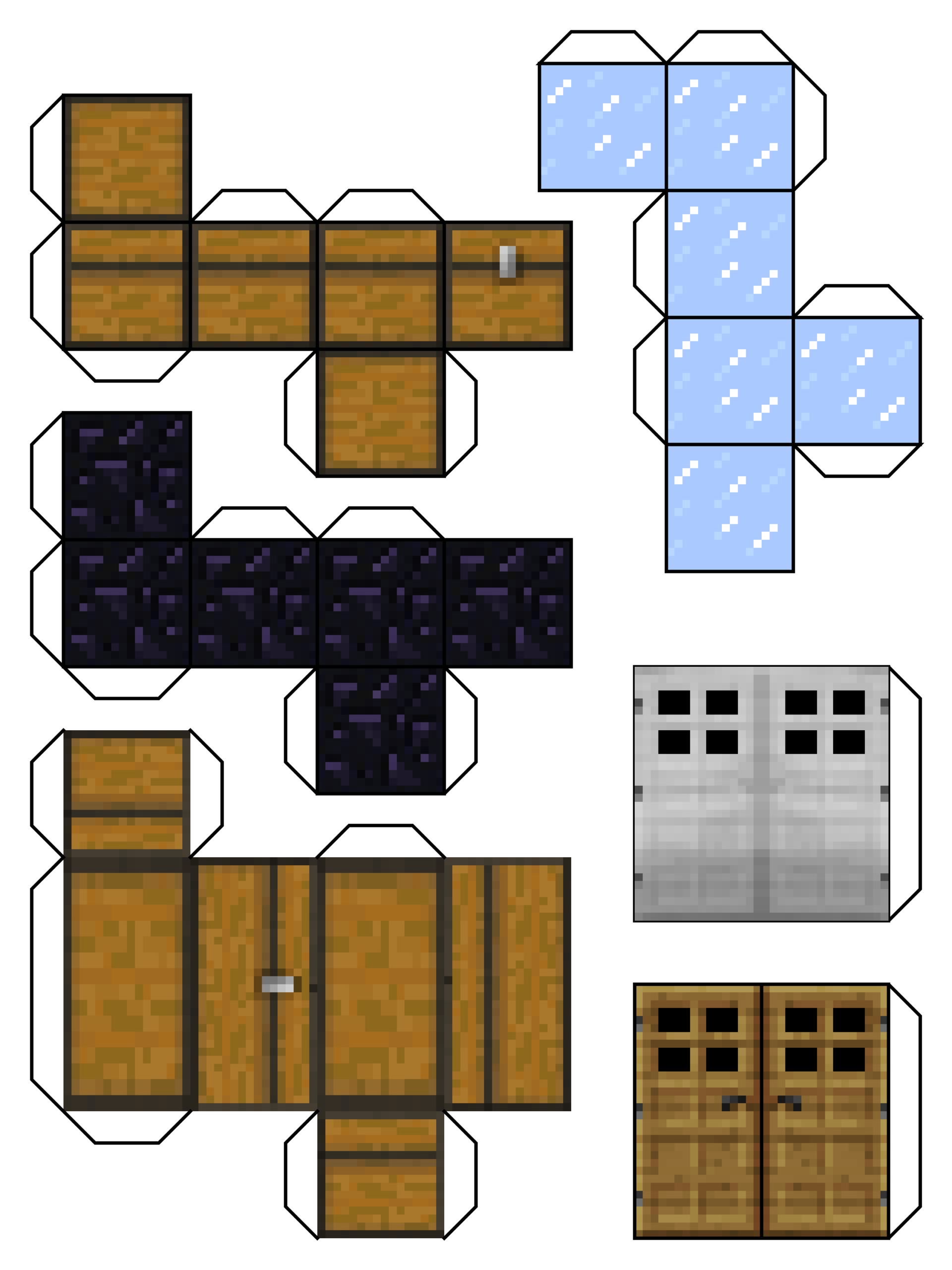 Barking Dog Interactive Minecraft Papercraft