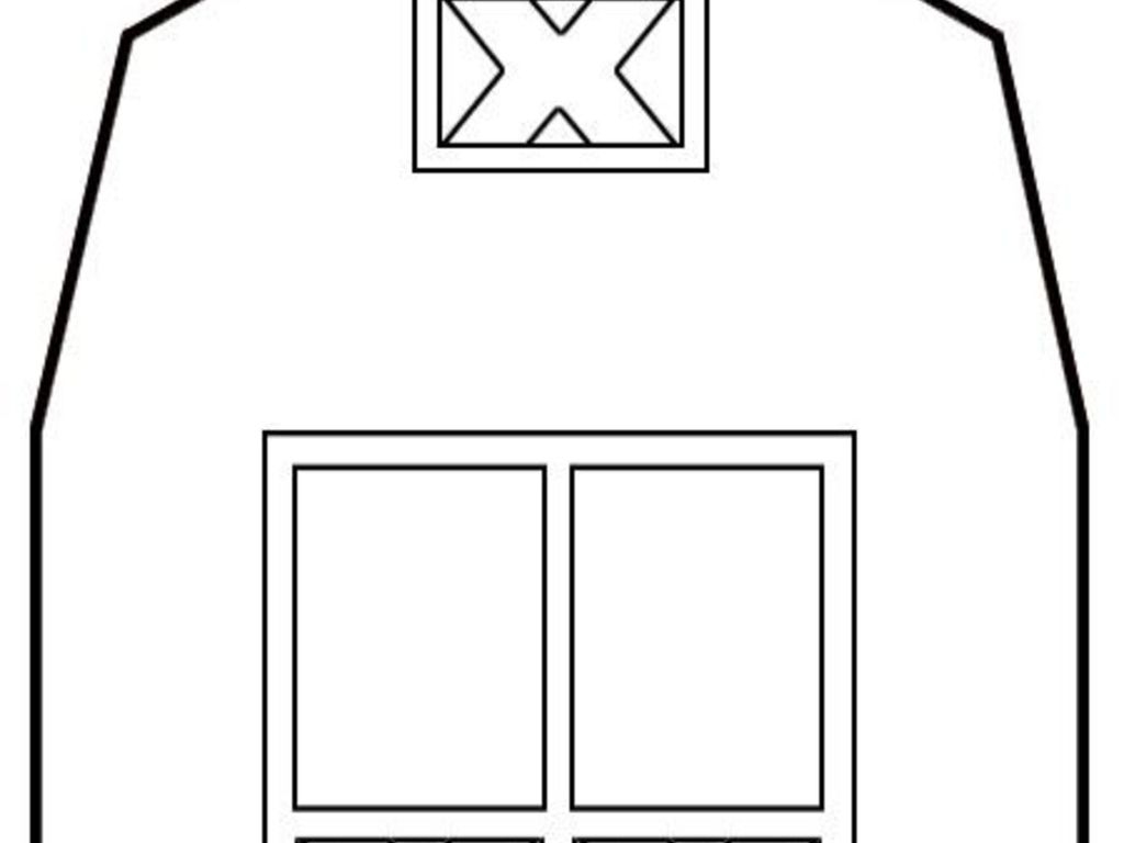 barn printable template