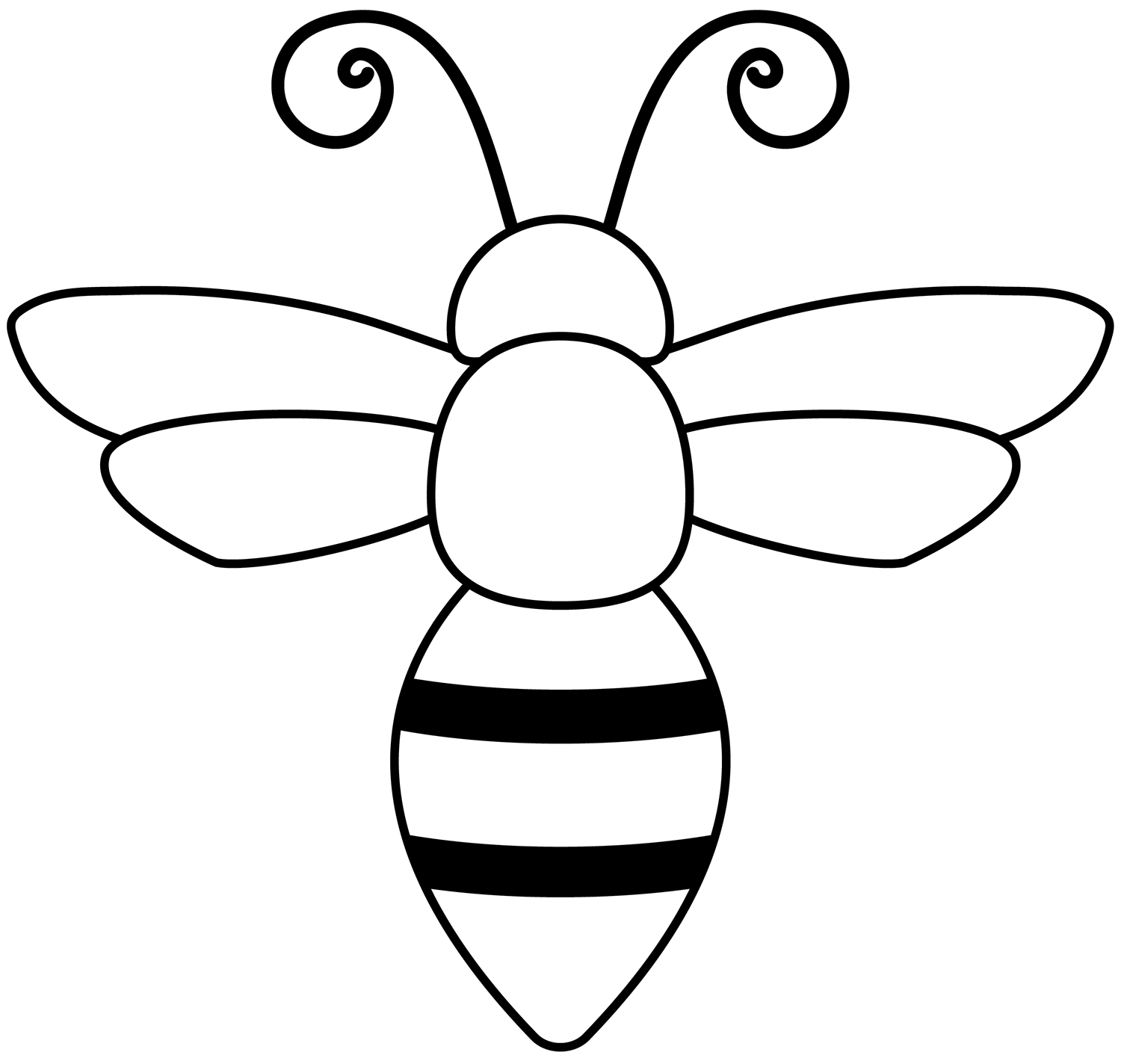 Bee Printable Template Free Printable Paper raft Templates