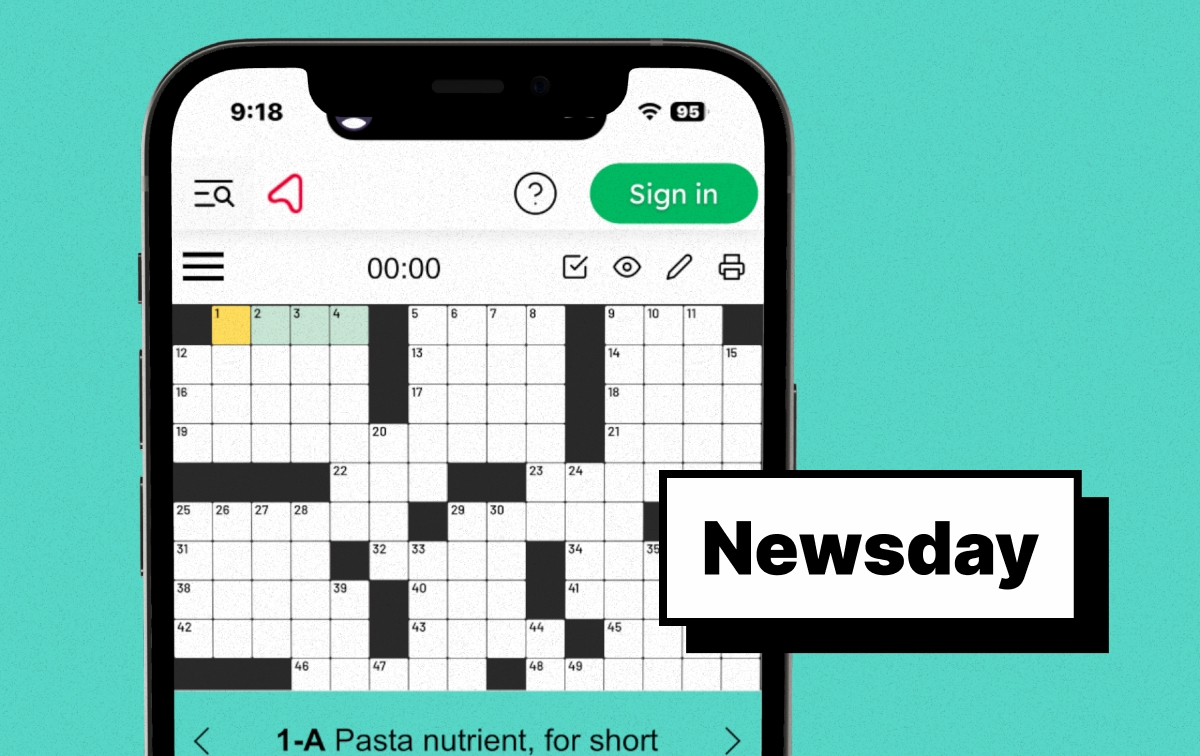 newsday sunday crossword printable pdf