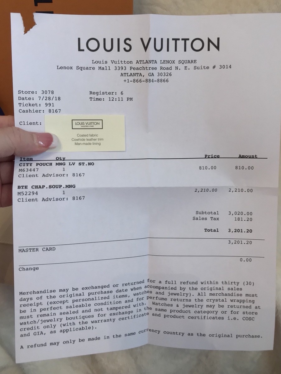 printable louis vuitton receipt pdf