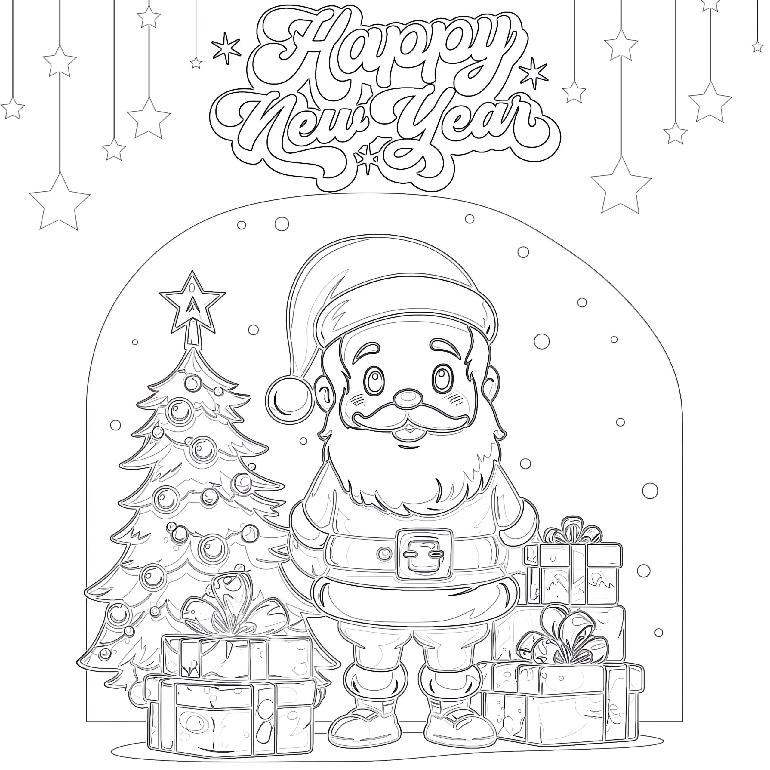 Best Santa Colouring Page Coloring Pages Mimi Panda