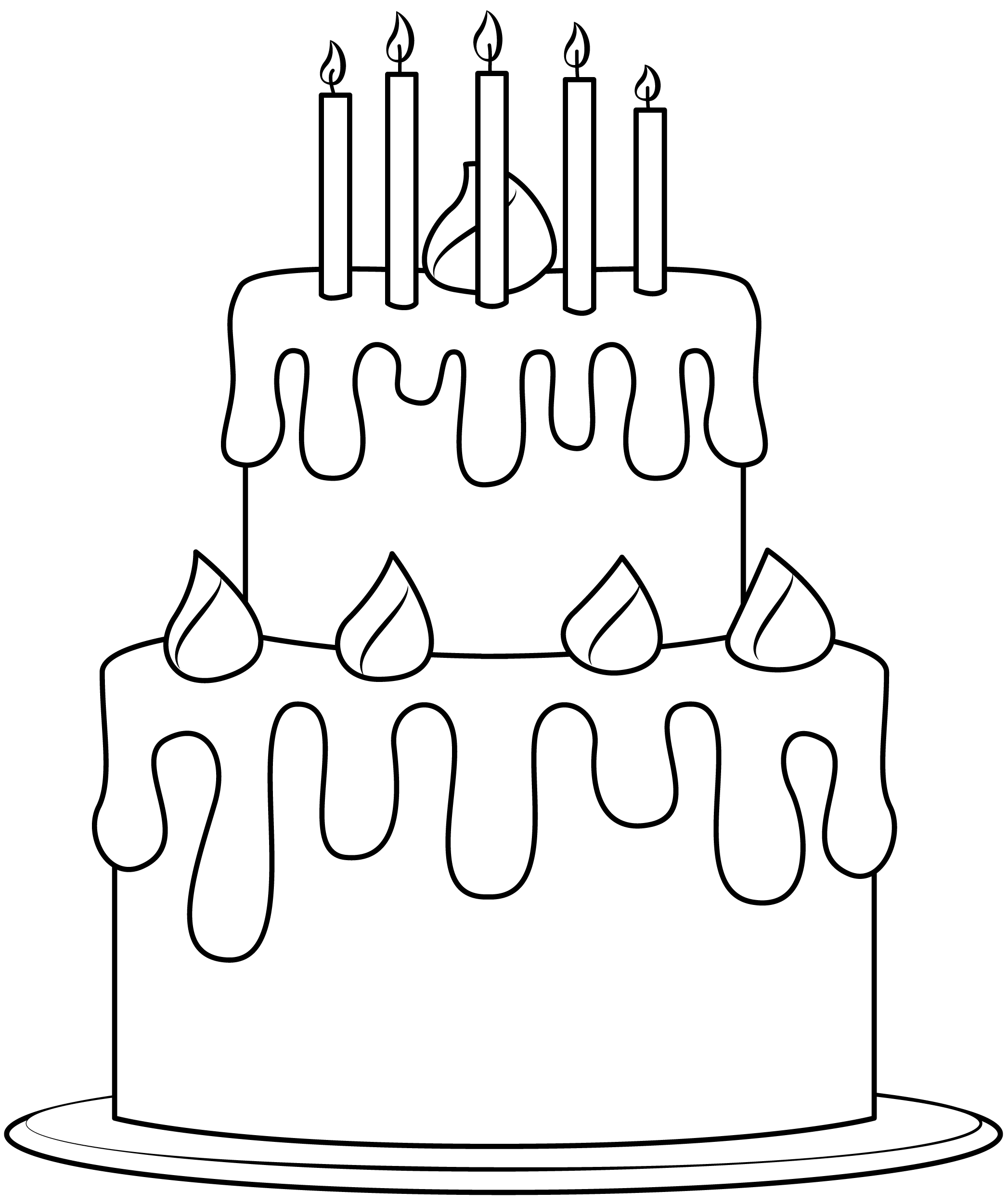 Birthday Cake Printable Template Free Printable Paper raft Templates
