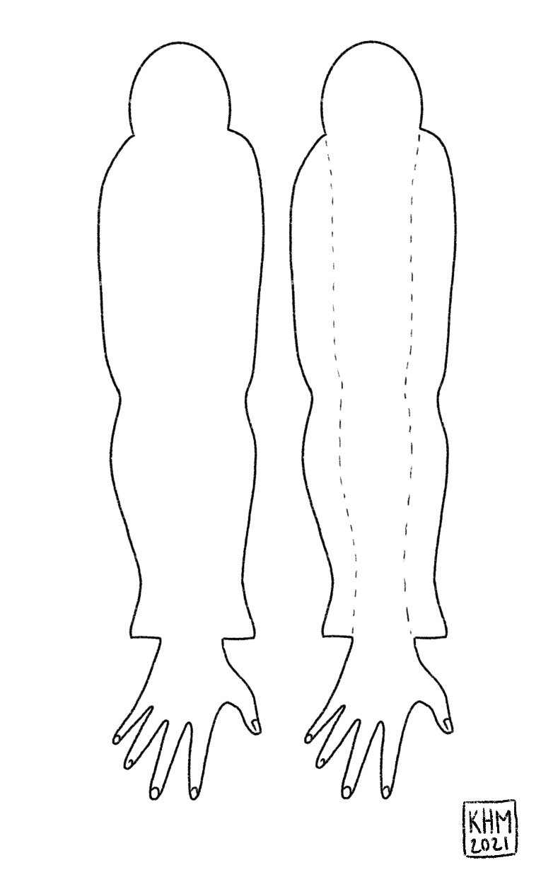 Blank Arm For Tattoo Design Printable
