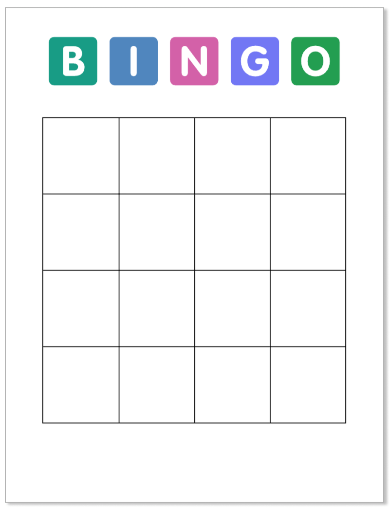 blank bingo cards printable pdf