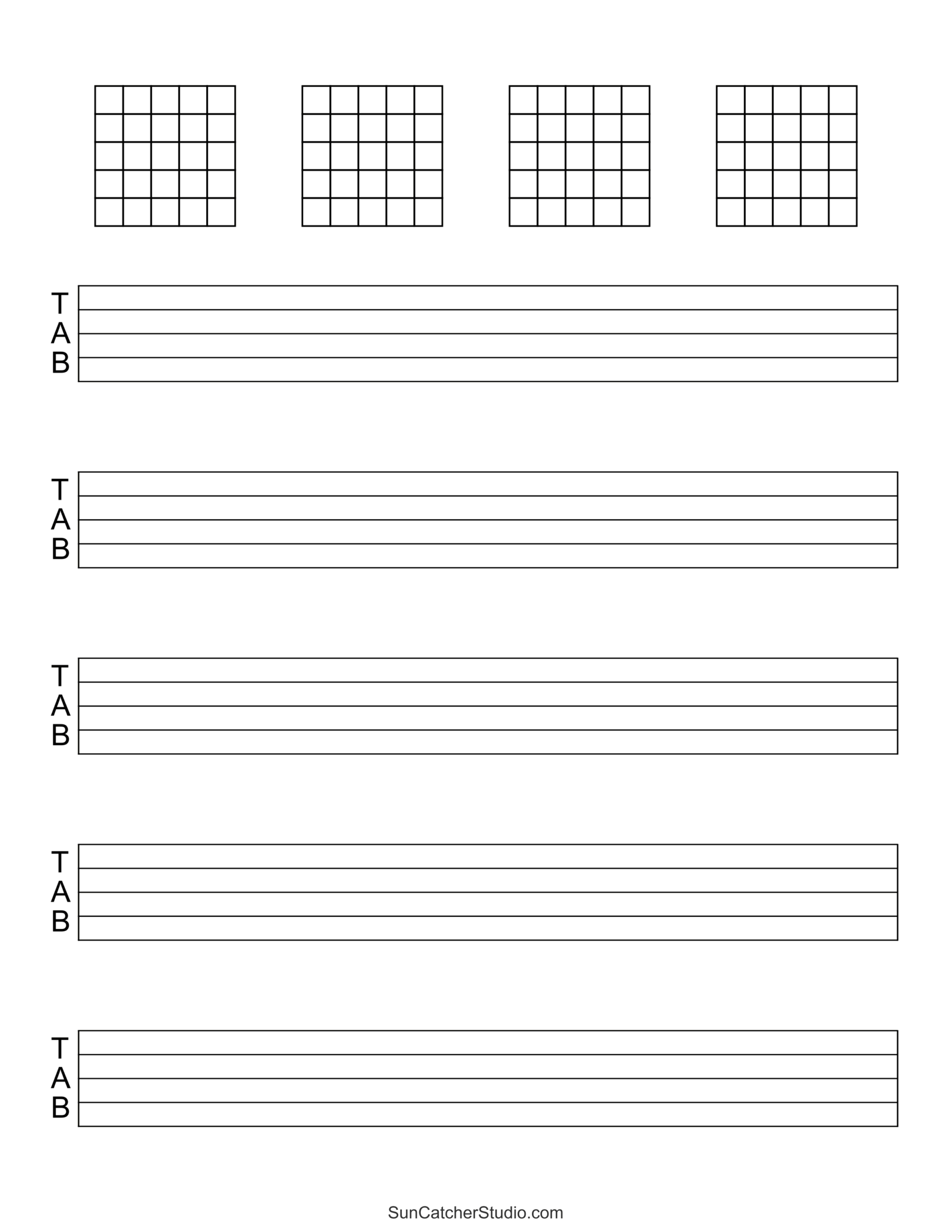 printable music staff paper pdf