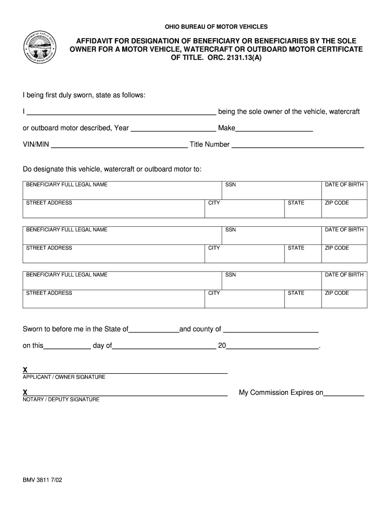 Bmv 4826 Form Printable