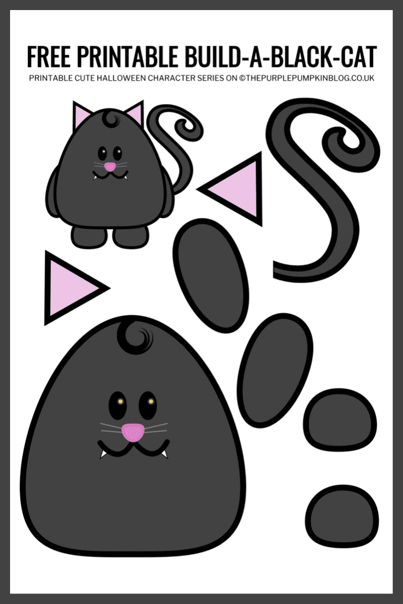 printable cat template