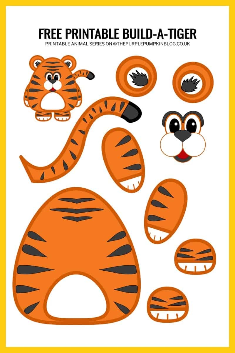 animal cutouts printable pdf