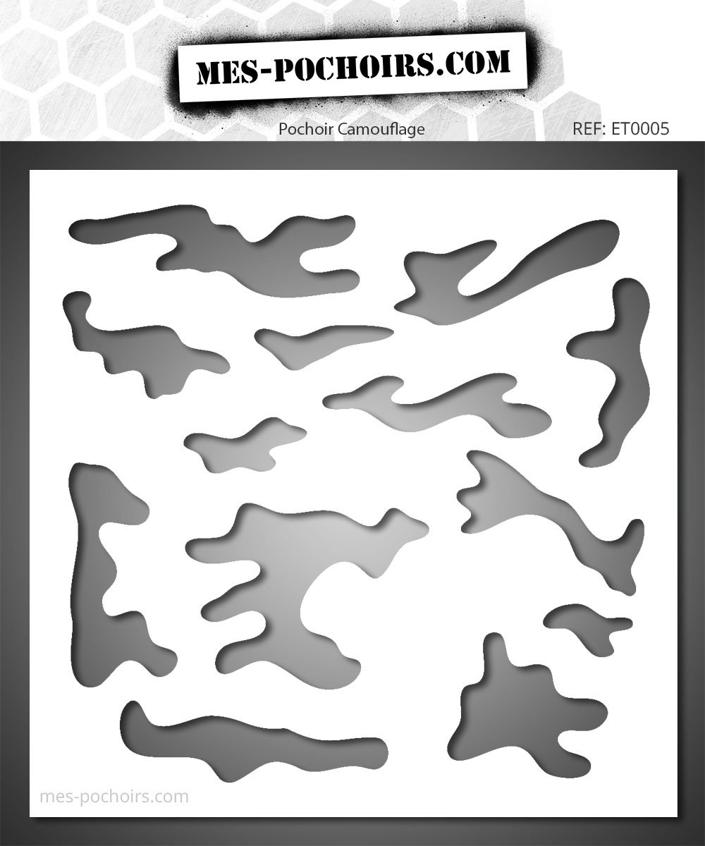 printable camo template