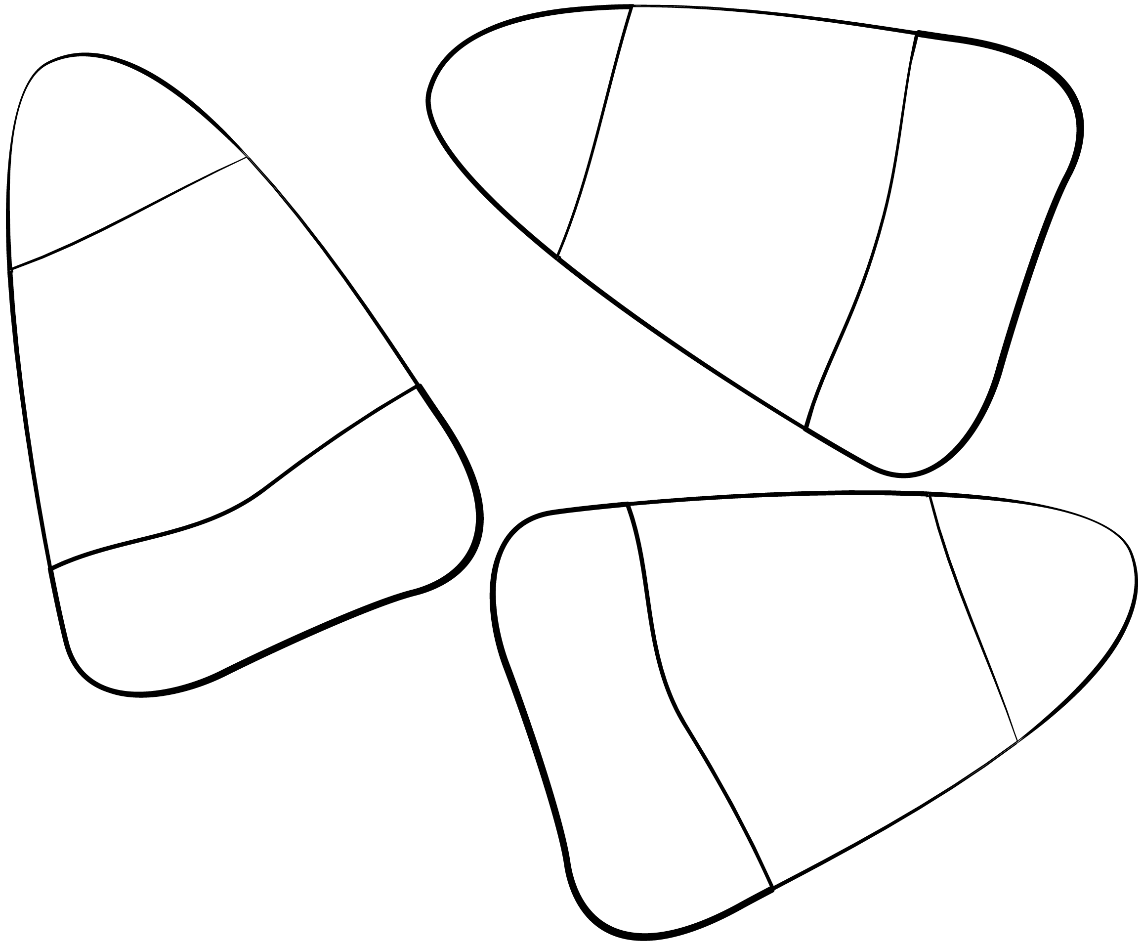 candy corn template printable